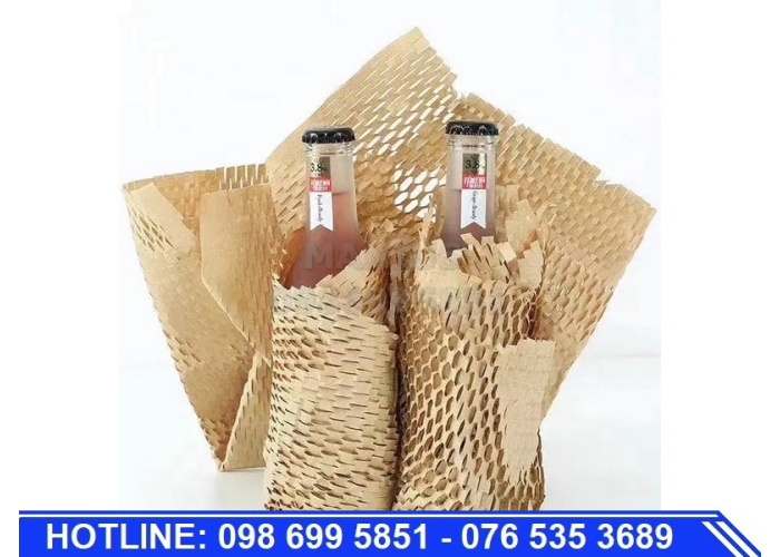 Máy làm giấy tổ ong chèn hàng bán tự động
