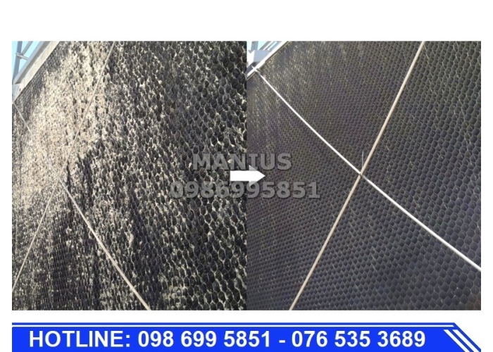 Hóa chất ức chế cáu cặn và ăn mòn tháp giải nhiệt Cooling Tower