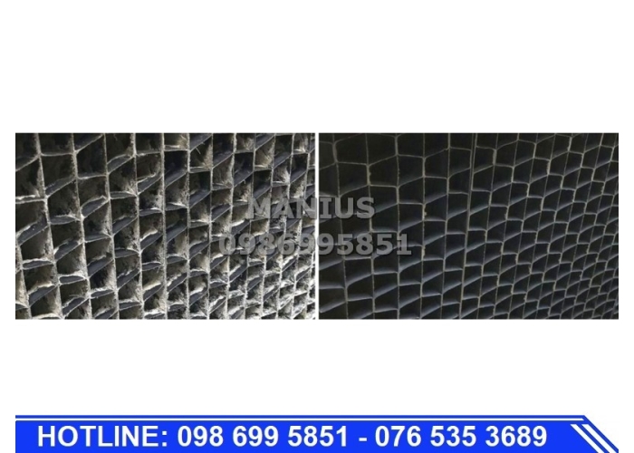 Hóa chất tẩy rửa cáu cặn tháp giải nhiệt Cooling Tower 