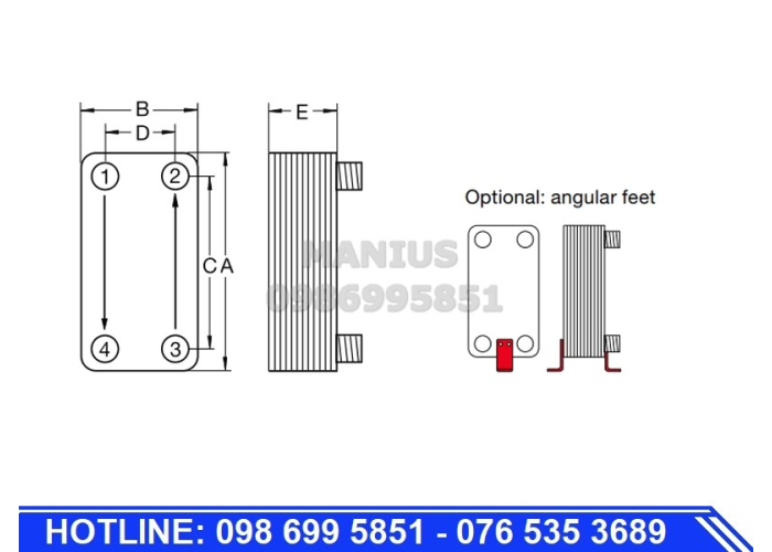 Thiết bị trao đổi nhiệt dạng tấm hàn