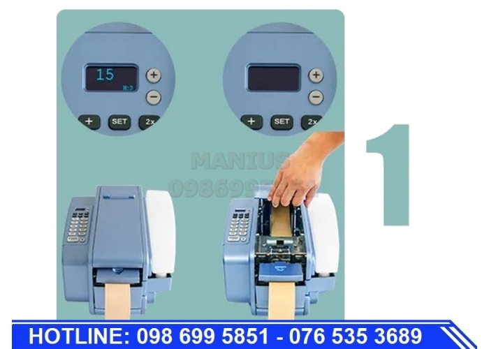 Máy cắt băng keo giấy - Manius Việt Nam