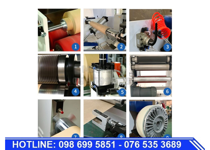 Máy làm giấy tổ ong chèn hàng bán tự động