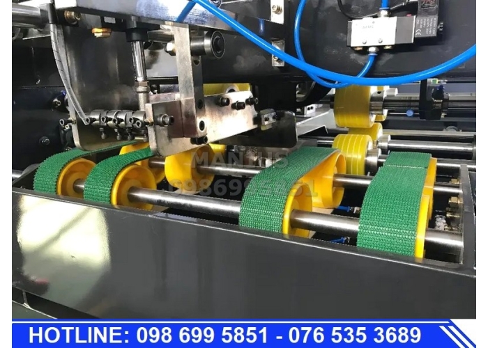 Máy đóng ghim thùng carton bán tự động