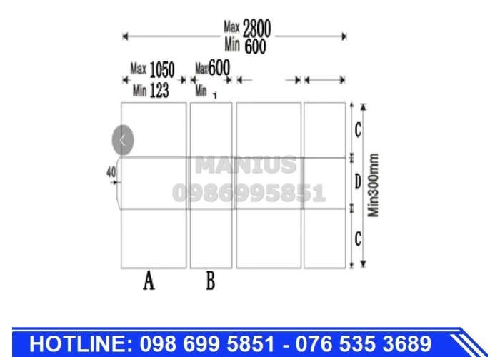 Máy đóng ghim thùng carton bán tự động