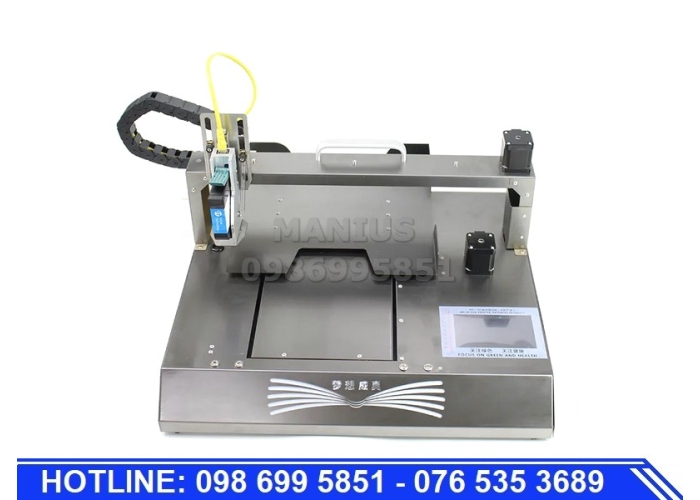 Máy in date lên trứng mini