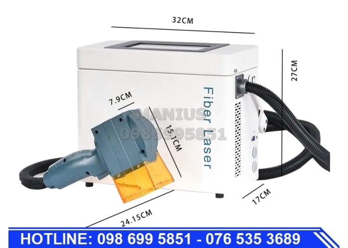 Máy in date laser cầm tay