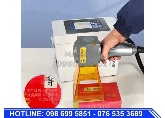Máy in date laser cầm tay