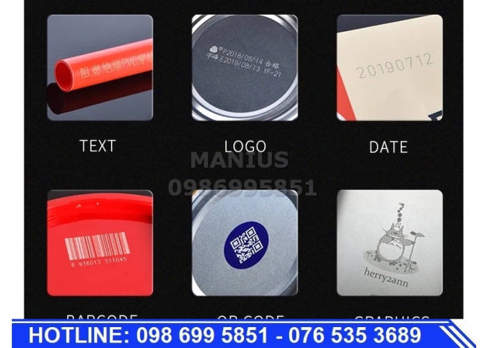 Máy in date laser cầm tay